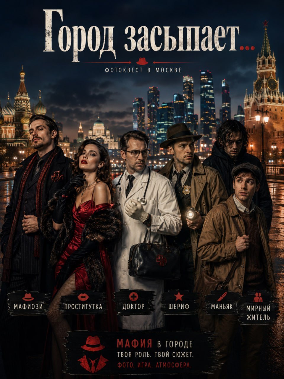 Город засыпает...