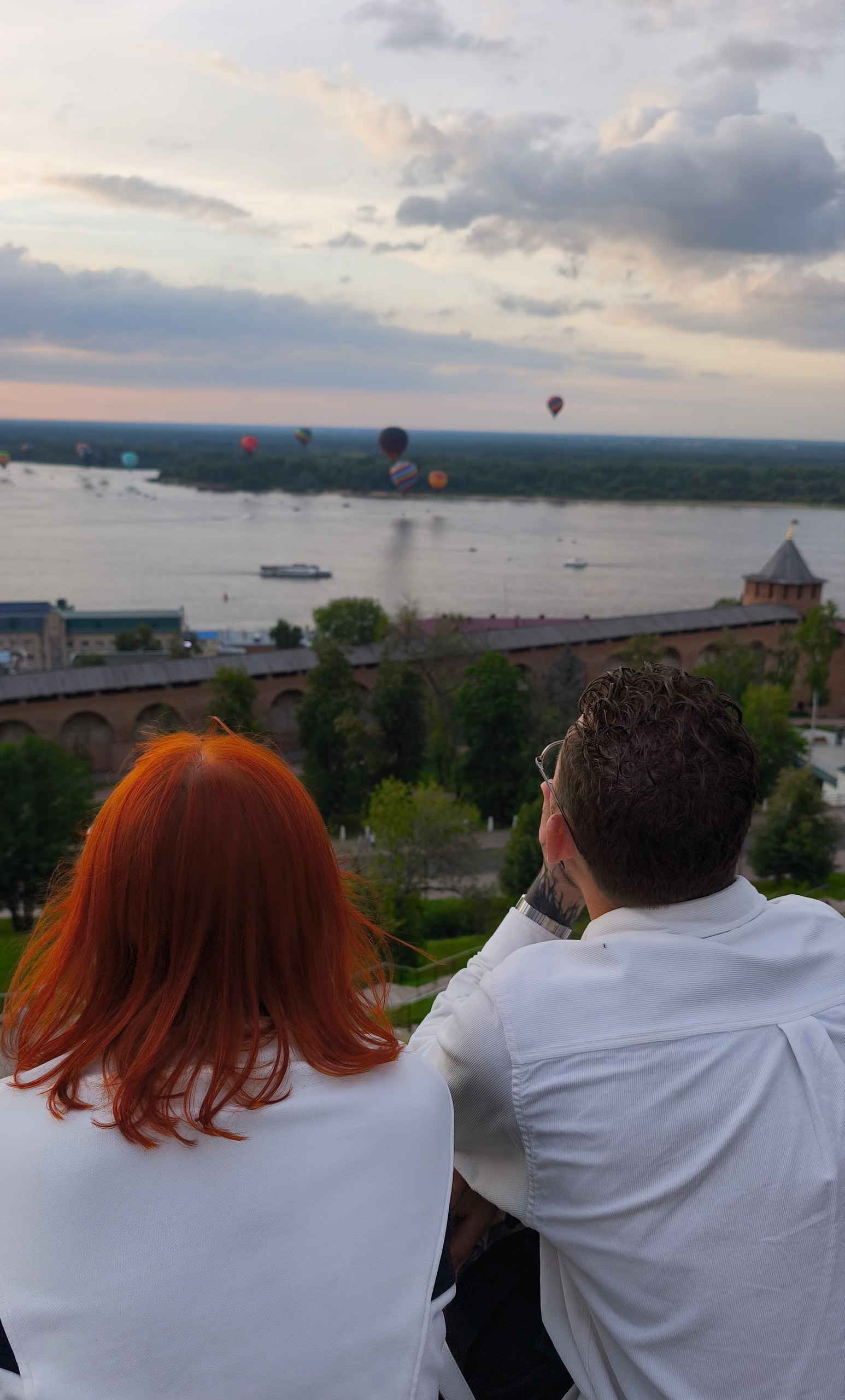 Мы на закате.